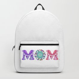 Beautiful Mandala Mom Art by Sharon Cummings Backpack | Giftsforher, Mommy, Moms, Beautiful, Mothers, Love, Loving, Mom, Cards, Children 
