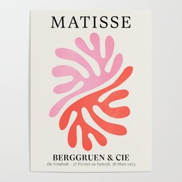 Star Leaves: Matisse Color Series | Mid-Century Edition Poster