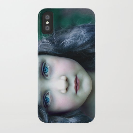 Even in my alternate universe, the rain makes my hair curl. iPhone Case