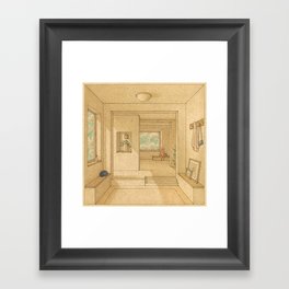 Room Framed Art Print