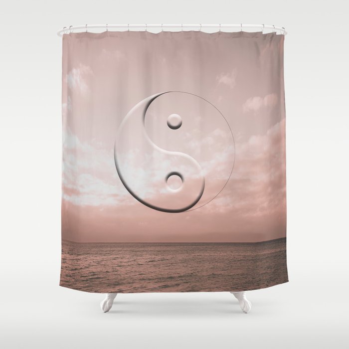 everything that rises Shower Curtain