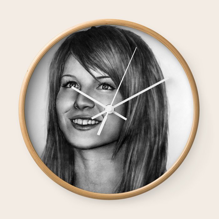 Hayley Williams Wall Clock By Xbooshbabyx Society6
