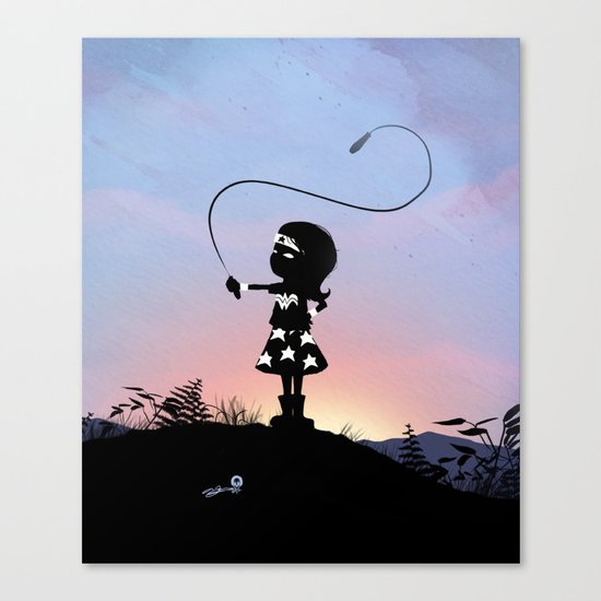 Wonder Kid Canvas Print
