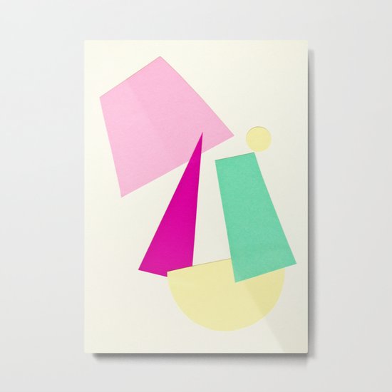Abstract Metal Print
