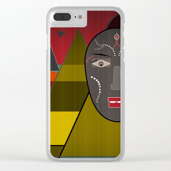 Africa . Clear iPhone Case