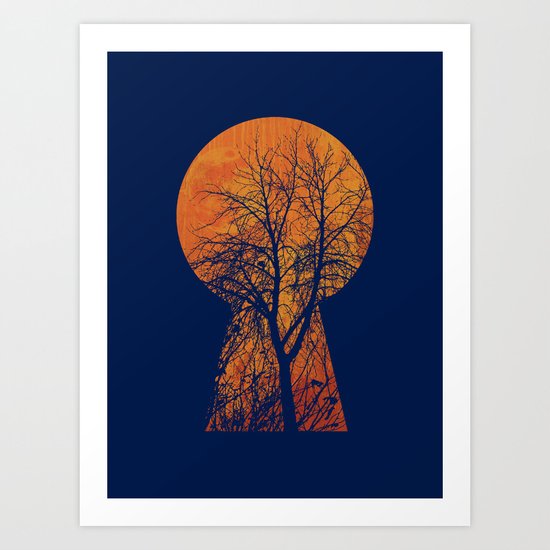 Keyhole Art Print