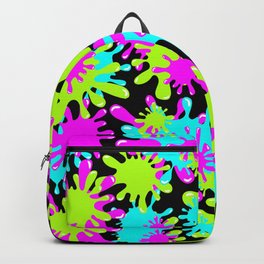 My Slime Backpack | Slime, Blue, Teen, Drip, Green, Melting, Graphicdesign, Pink, Splash, Neon 