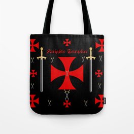 Knights Templar Tote Bag