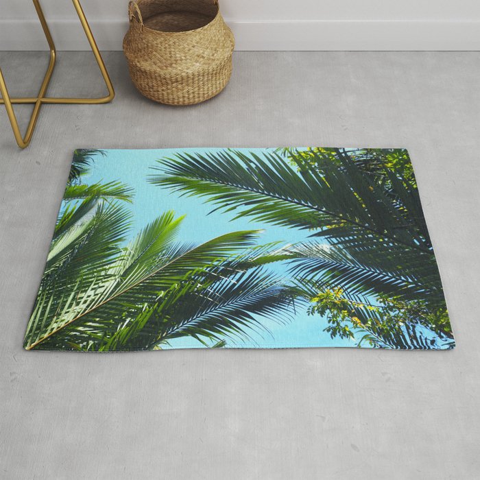 Palm love Rug