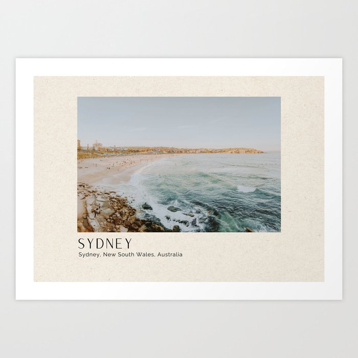 summer coast lvi (3) / sydney, australia Art Print
