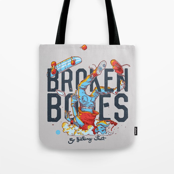 Broken Bones  Tote Bag