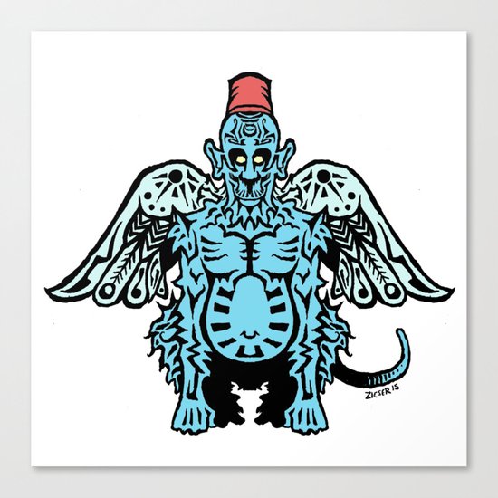 The Flyer Canvas Print
