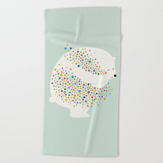 Hug Your Dreams Beach Towel