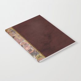 Brown Funk Notebook | Graphicdesign, Unique, Gold, Masculine, Brown, Giftbook 