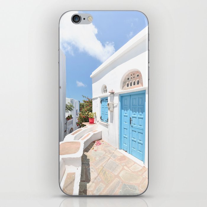 Greece, Traditional House in Tinos island, Travel Photography iPhone Skin