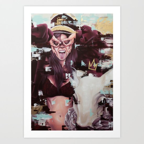 Party circus 1 Art Print