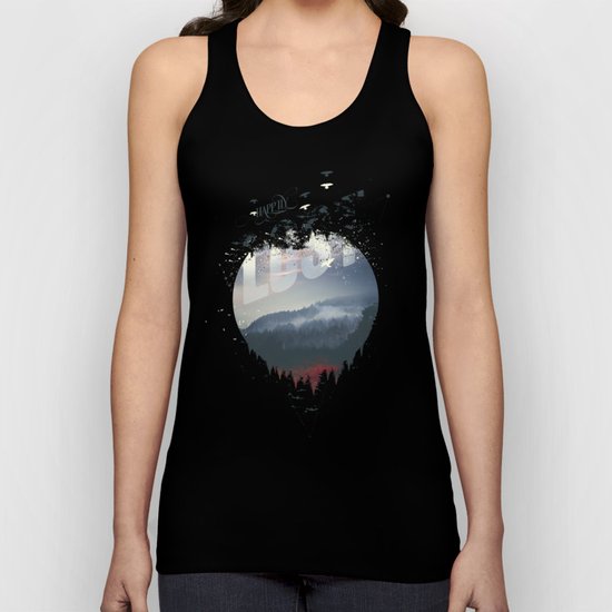 Happily lost Unisex Tank Top