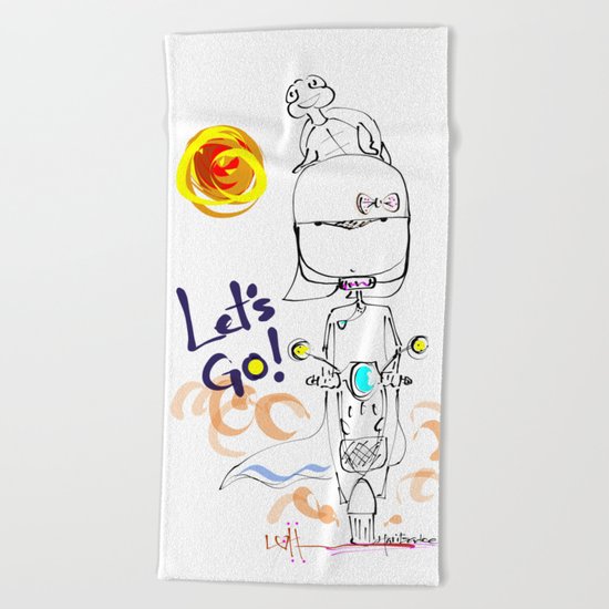 haritsadee 2 Beach Towel