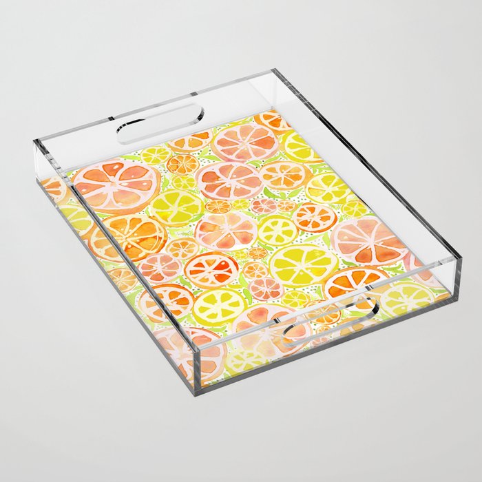 Citrus Acrylic Tray