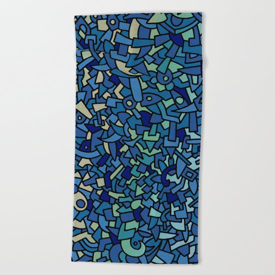 - abyssal dance - Beach Towel