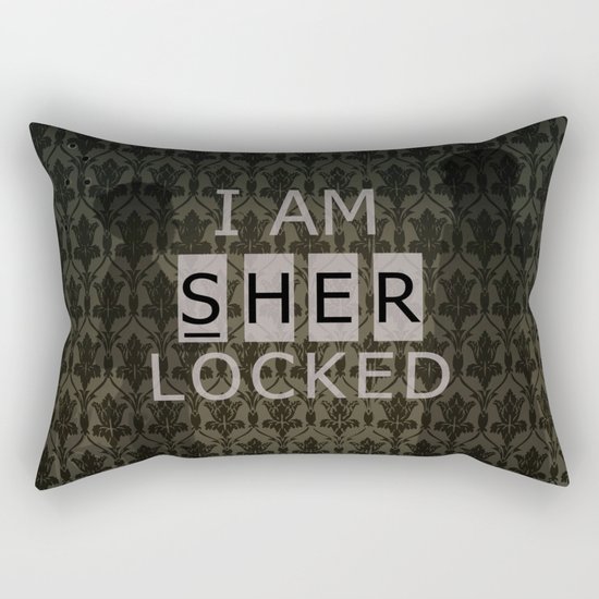 Sherlocked Rectangular Pillow