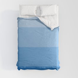 Four Shades of Light Blue Comforter