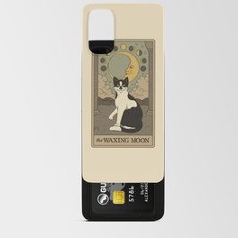 The Waxing Moon Cat Android Card Case