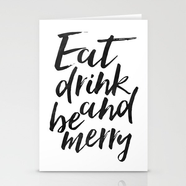 Kitchen Wall Decor Eat Drink And Be Merry Motivational Poster