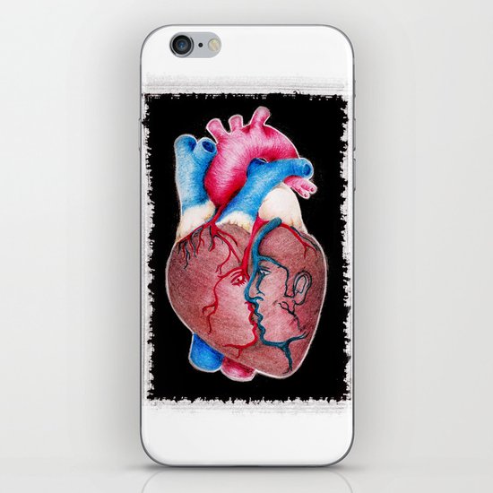 1 HEART 4 2 iPhone & iPod Skin