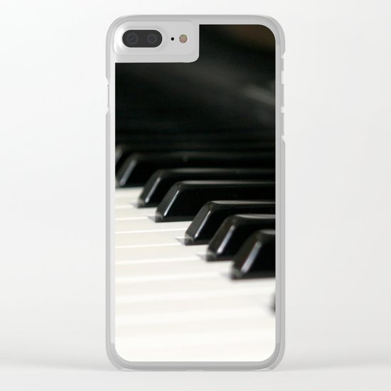Piano Clear iPhone Case