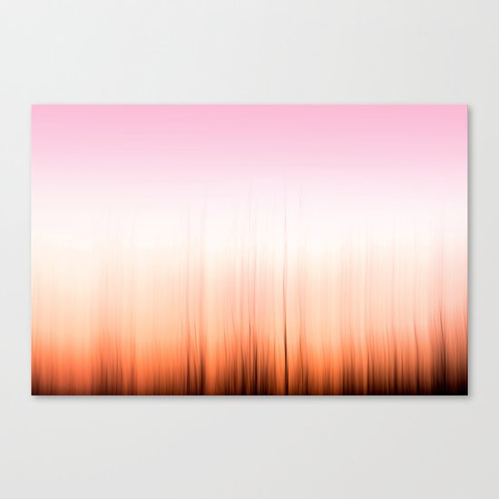 Poetic Sunset Canvas Print