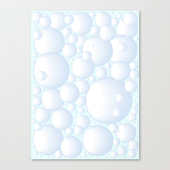 Air Bubbles Canvas Print