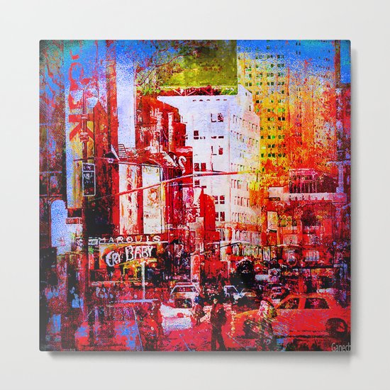 New-York Metal Print