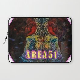 Area 51 - By Lazzy Brush Laptop Sleeve