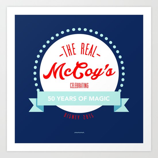 The Real McCoy Art Print