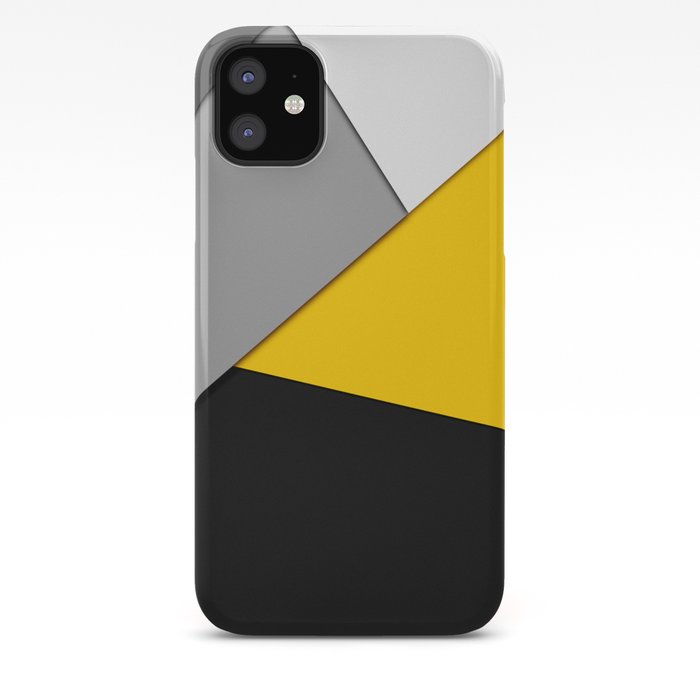 Black and yellow phone case