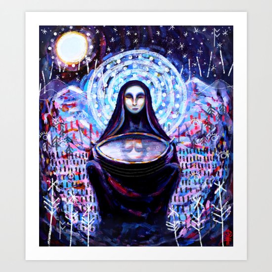The Oracle (special edition) Art Print