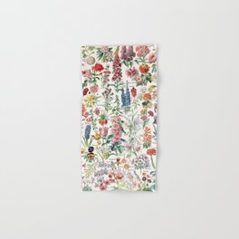 Adolphe Millot - Fleurs pour tous - French vintage poster Hand & Bath Towel