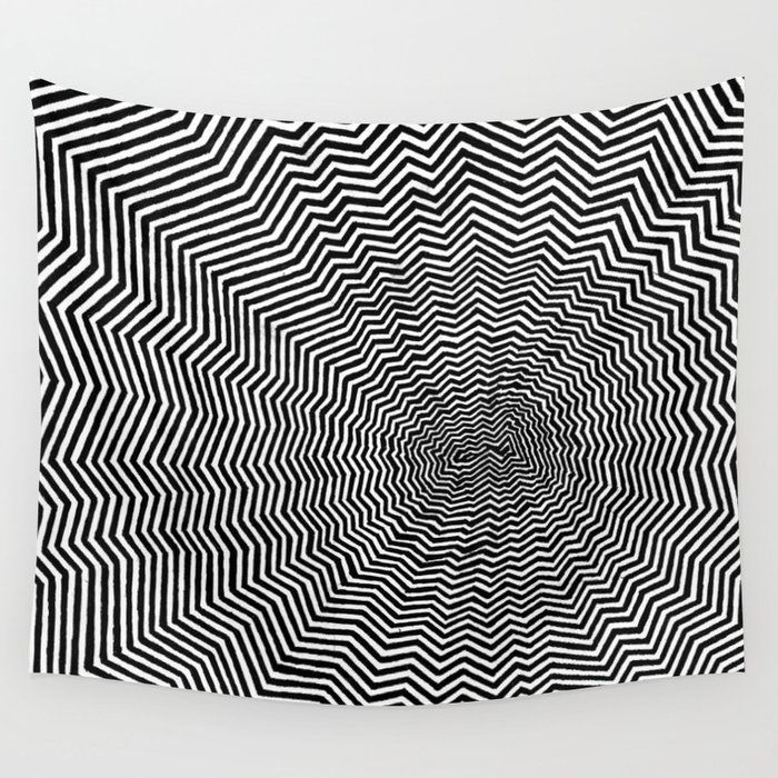 Line Drawing Wall Tapestry