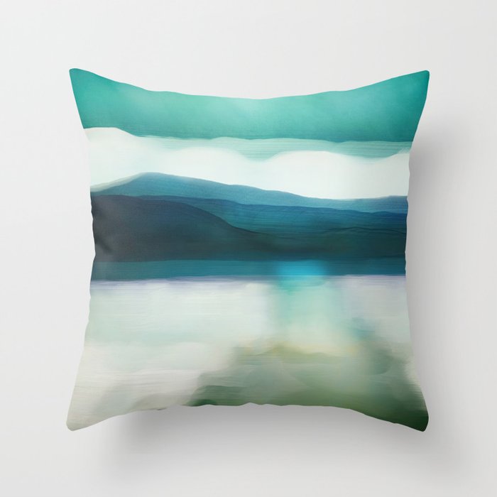 Waters Edge Throw Pillow