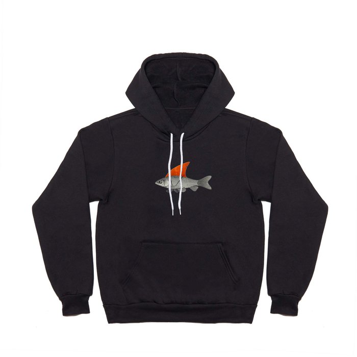 Goldfish with a Shark Fin Hoody