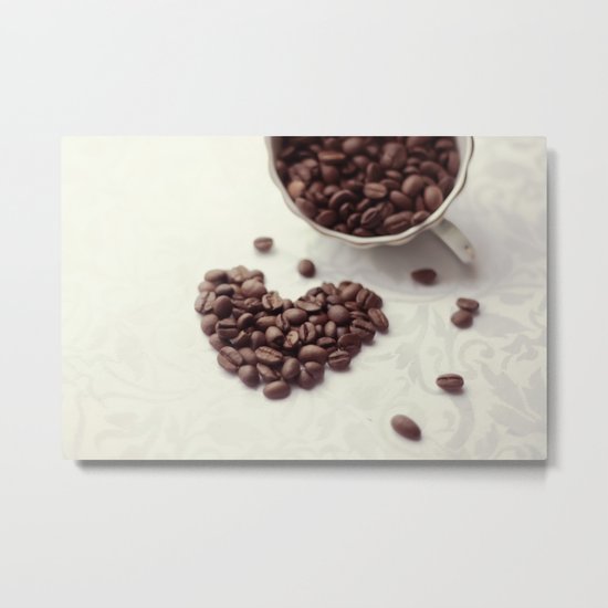 Coffee love Metal Print