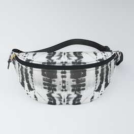 Paradigm Black and White Fanny Pack