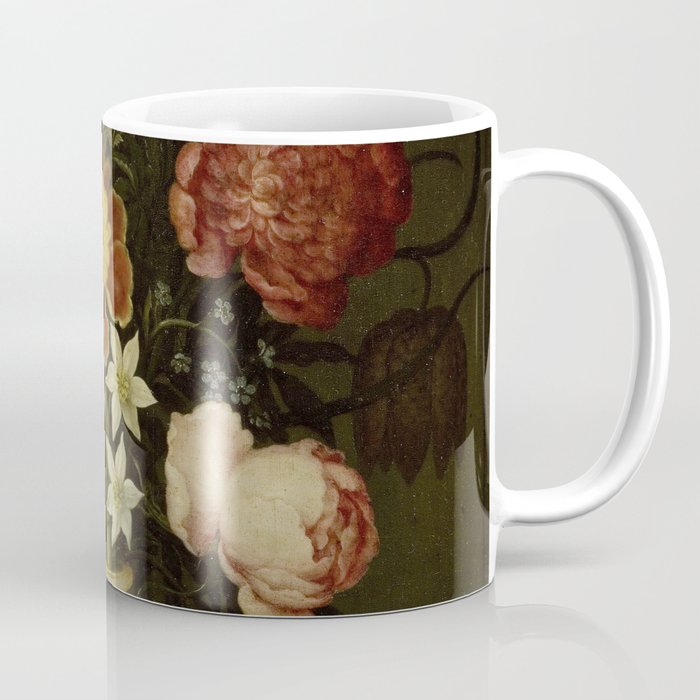 Ambrosius Bosschaert - Still life with flowers in a Wan-Li vase (1619) Coffee Mug