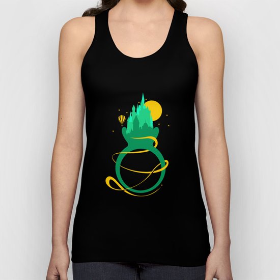 Emerald Ring Unisex Tank Top