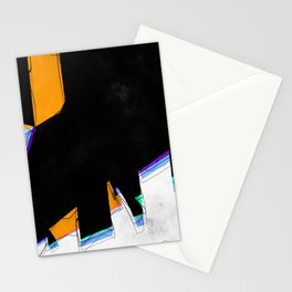 Abstract Geometric Shapes Stationery Card
