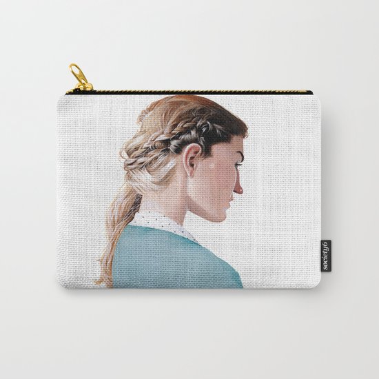 Blond Girl Carry-All Pouch