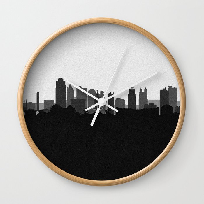 City Skylines: Kansas City (Alternative) Wall Clock