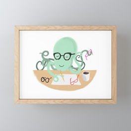 Octoptometrist Framed Mini Art Print