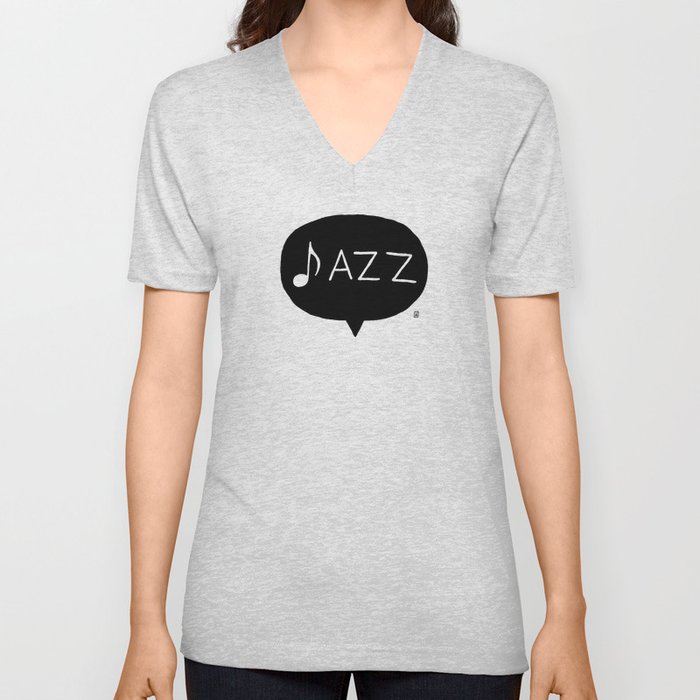 Jazz V Neck T Shirt
